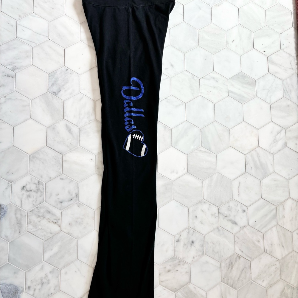 American Apparel Dallas Cowboys Bootcut Leggings size Medium